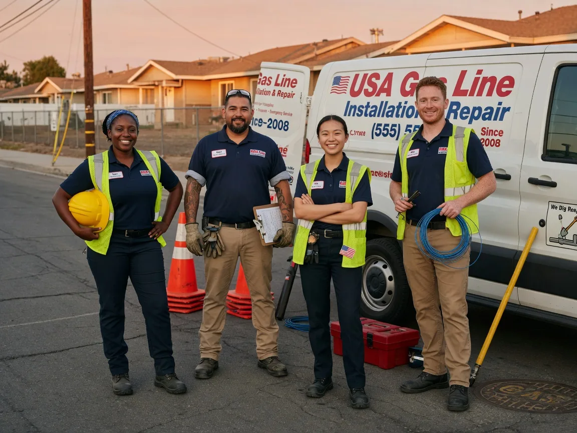 Gas Line Installation company in Evansport, OH